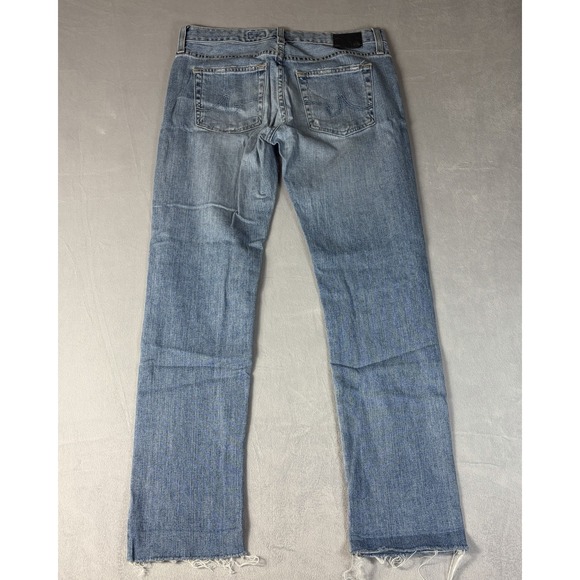 AG Adriano Goldschmied The Nolan Ankle Jeans 26R Relaxed Slim Ankle Distressed - Picture 2 of 12